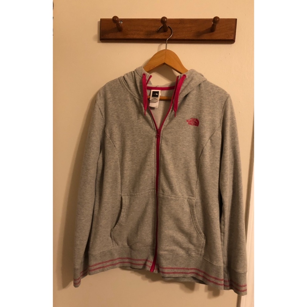 North face zip up Jacket